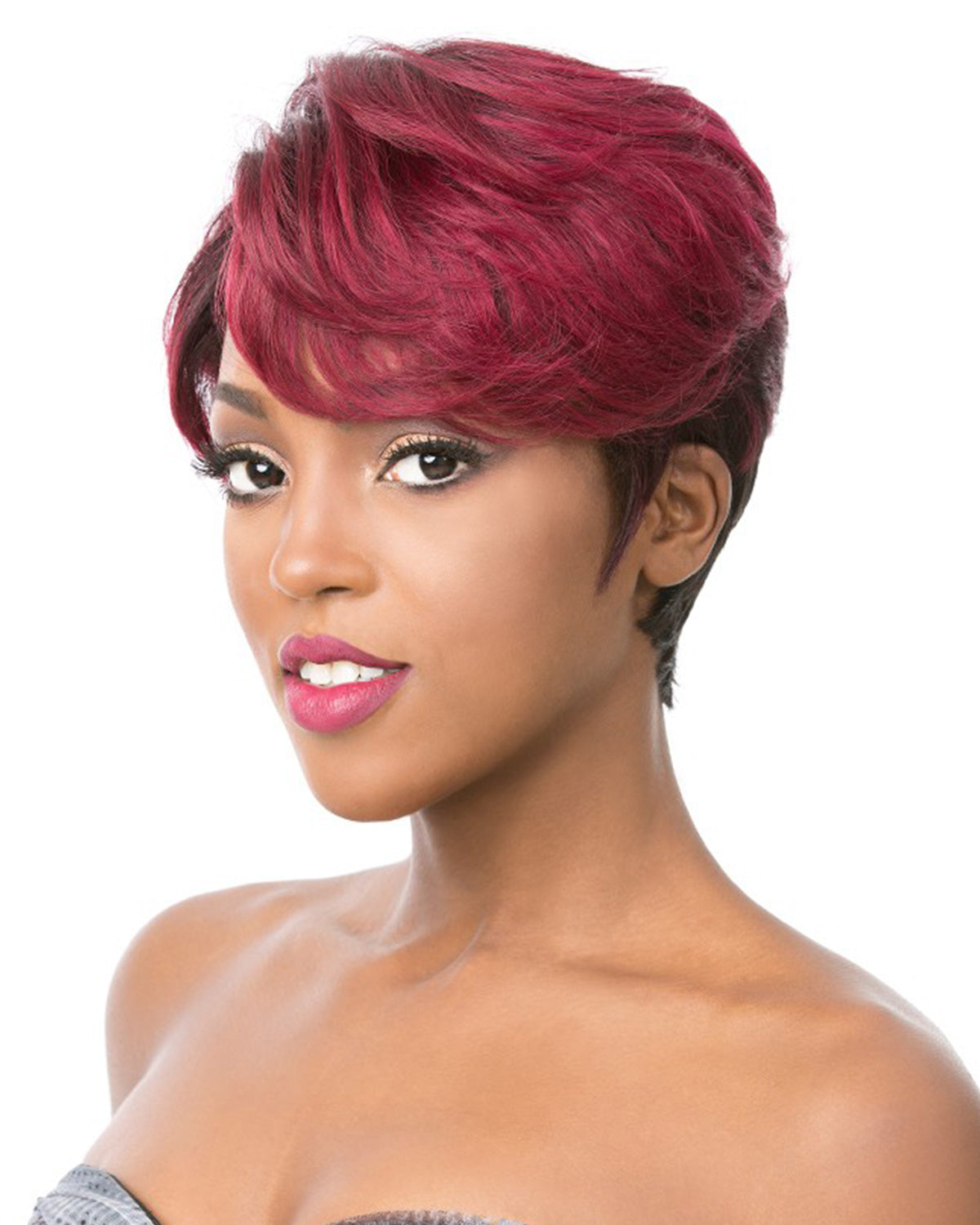 HH Part S Lace Edgy Remy Human Hair Wig by It s a Wig Best Wig