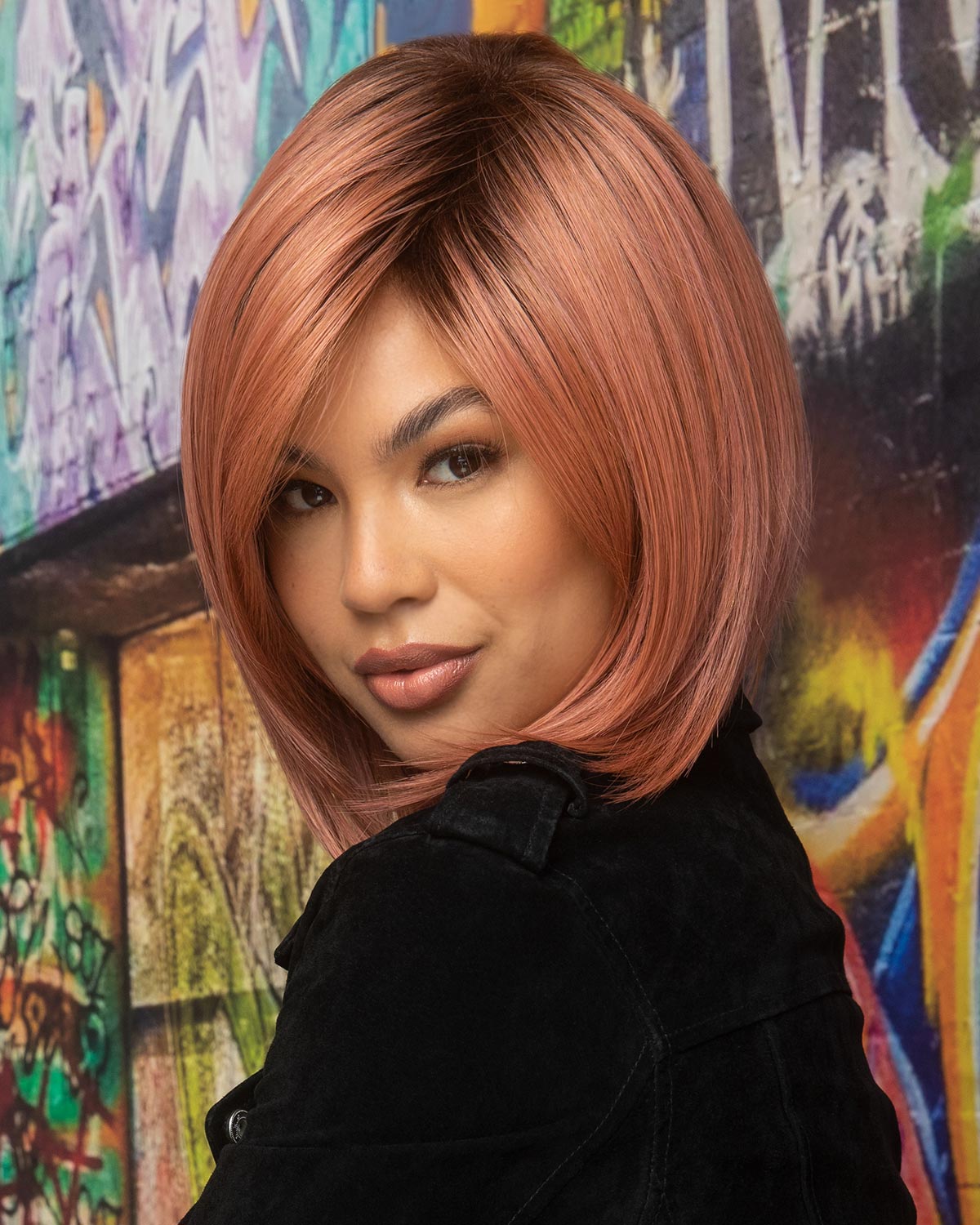 Silky Sleek Synthetic Wig by Rene of Paris