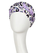 Beatrice Turban with Ribbons in 0593 - Printed Leo