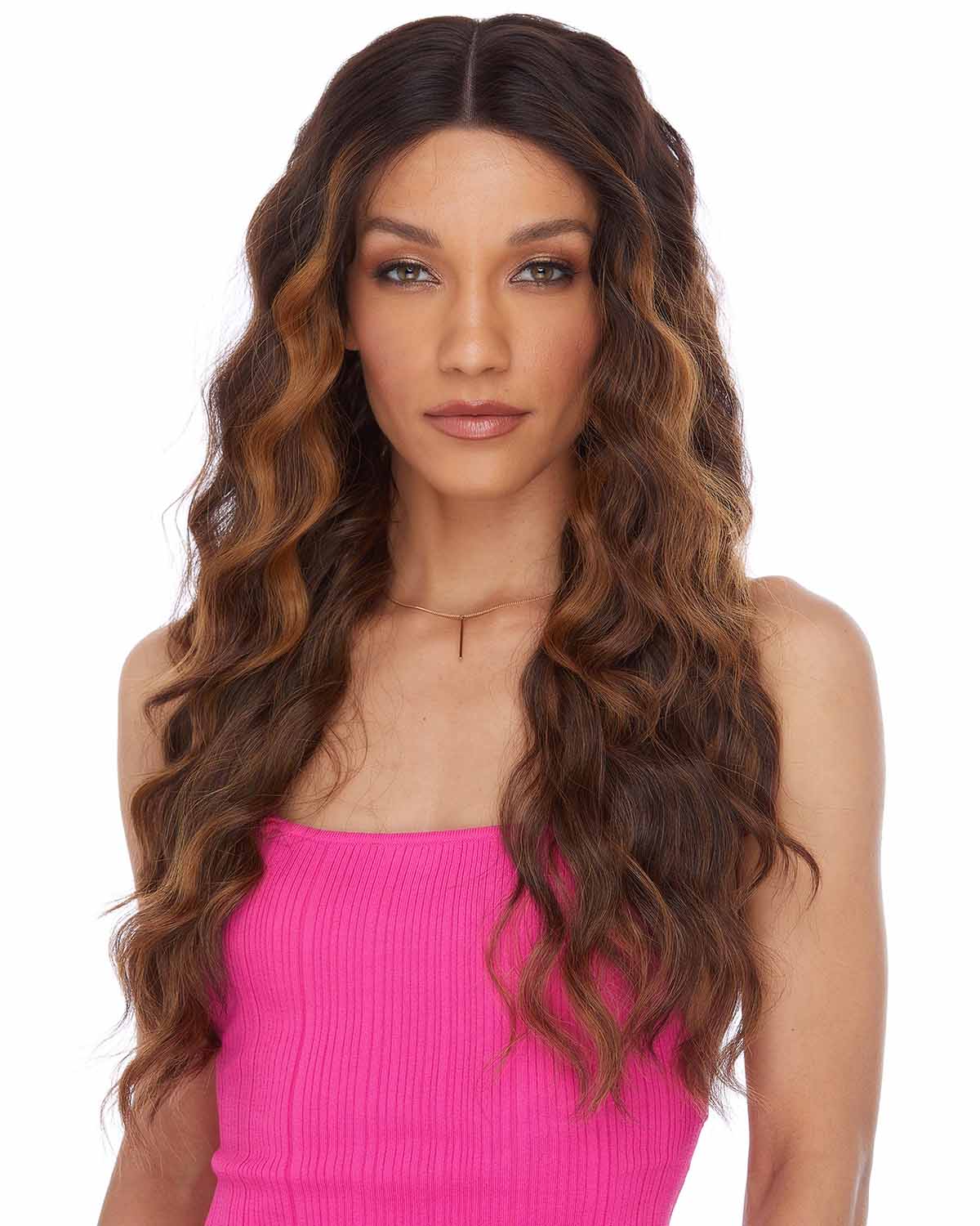 LF Emani | Lace Front & Monofilament Part Synthetic Wig by Sepia