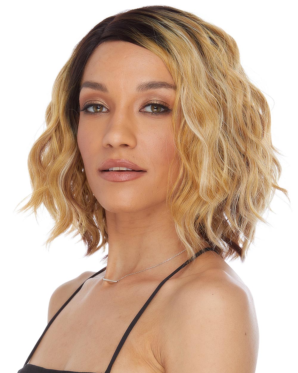 LF Honey | Lace Front & Monofilament Part Synthetic Wig by Sepia