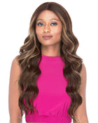 LF Samone | Lace Front & Monofilament Part Synthetic Wig by Sepia