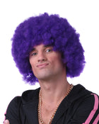 Budget Afro in Purple