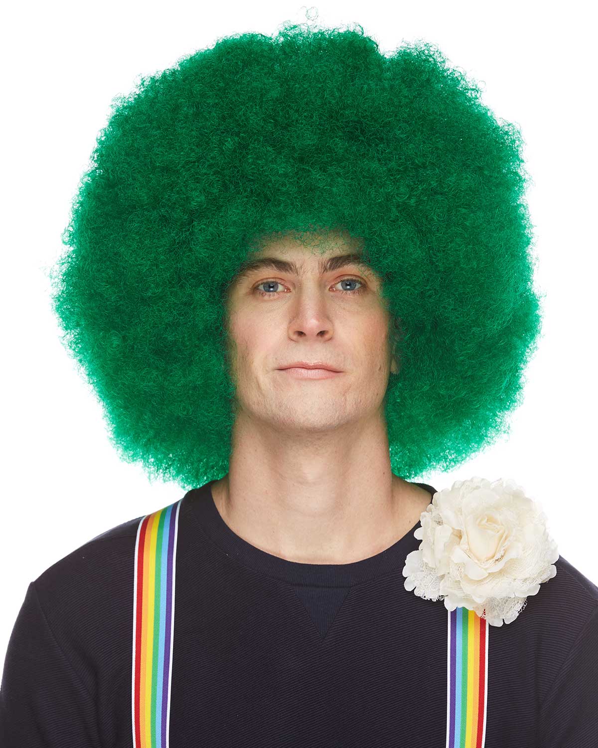 Color/Sports Afro in Emerald