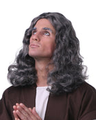 Jesus Wig in Grey