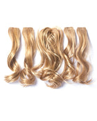 5pc Curl Topper Extensions Set HF in Light Blonde