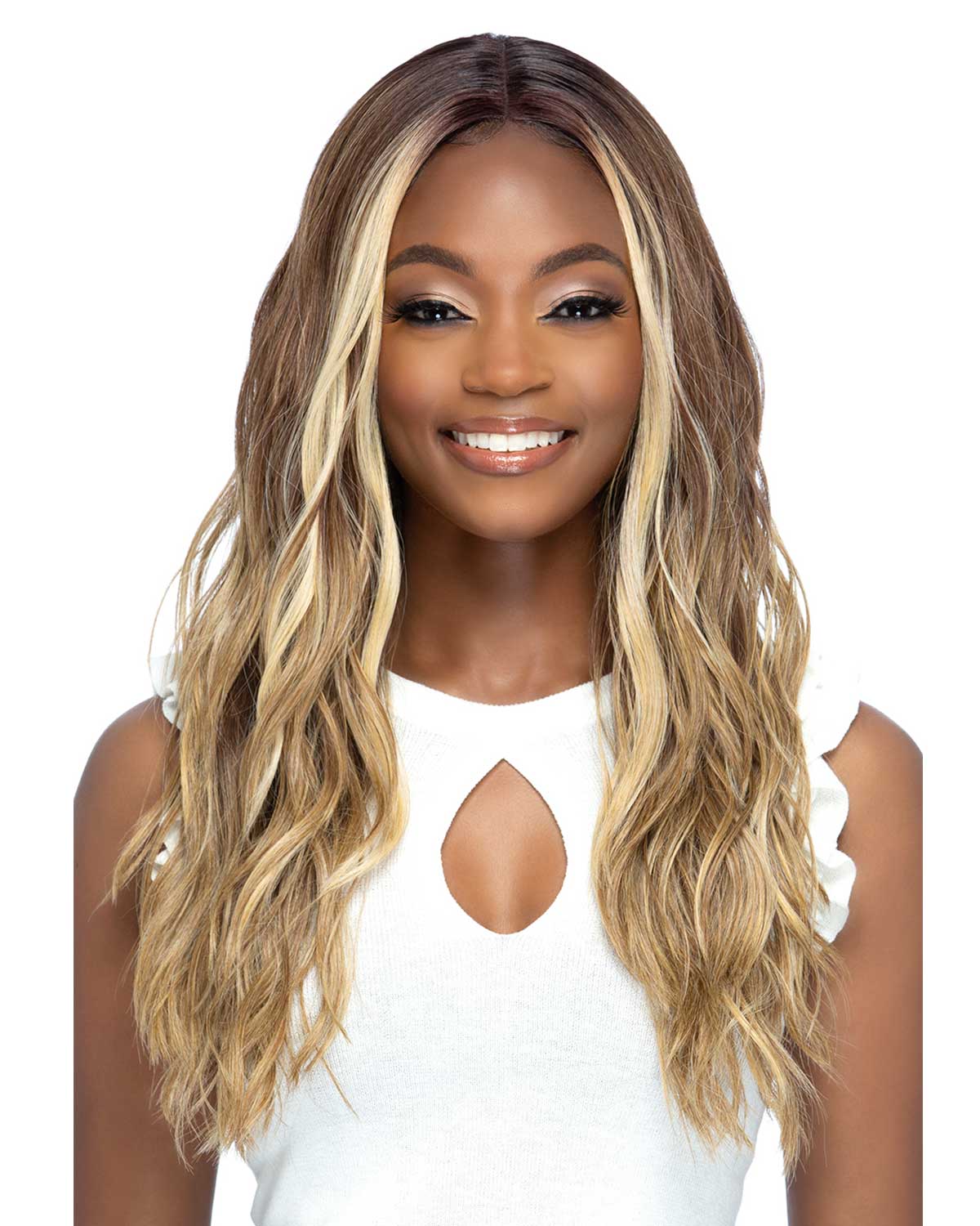 Yeriel Lace Front & Lace Part Synthetic Wig by Vivica Fox